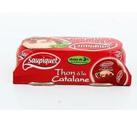 SAUPIQUET - Thon Sauce Catalane, Recette Traditionnelle Méditerranéenne, 270g - Lot De 4