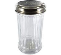 Saupoudreuse à parmesan et sucre glace en verre 13 cm Fackelmann Transparent,Inox G