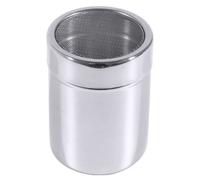 Saupoudreuse, saupoudreuse à épices, acier inoxydable avec couvercle en plastique, 1-4 mm Saupoudrage au choix : Variante : 1 mm de perforation