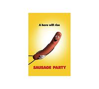 Sausage Party Fête de Saucisse Teaser Maxi Poster, Multicolore