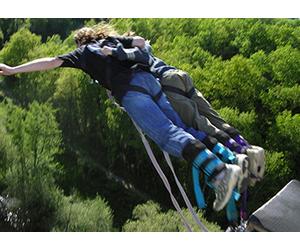 Saut à l'élastique en DUO + Vidéos - proche le Mans et Paris