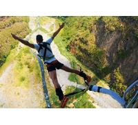 Saut à l'élastique et saut pendulaire de 115 mètres - La Réunion