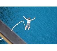Saut à l'élastique "Touché d'eau" - Viaduc de l'Arudy - Pau