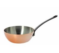 DE BUYER -6464.24 -saut.conique cuivre-inox e.f.q.fonteø24, Cuir