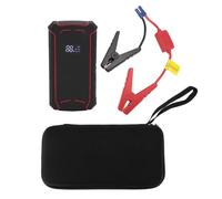 Saut de batterie de voiture portable Starter 600a Peak 12000mAh Banque d'alimentation Double chargeur USB Super Bright LED Lampe de poche pour véhicules 12V