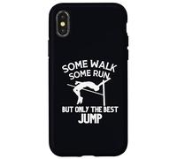 Saut en Hauteur Le Meilleur Amusant pour Le Saut en Hauteur Coque pour iPhone X/XS