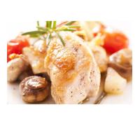 Sauté de Volaille sauce Cancoillotte et Pommes de terre 300 gr