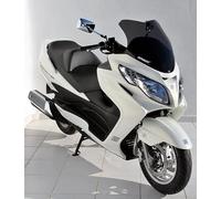 Saute-vent Burgman 400 injection 2006 2016 couleur noir clair sport (47 cm) fabriqué par Ermax