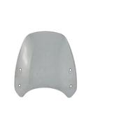 Saute Vent Moto Anti Rayures pour Eliminator 500 2024 2025 Pare-Brise Déflecteur Vent Visière D'écran Verre avec Support Bulle(2)