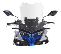 Saute Vent Moto Déflecteur de Pare-Brise pour Moto VOGE, DS625X, DSX 625 Pare Brise(51cm Transparent)