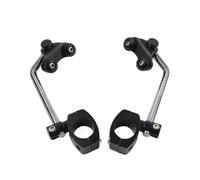 Saute Vent Moto Kit De Fixation Universel pour Pare-Brise De Moto, Support De Pare-Brise pour Guidon De 25 Mm Pare Brise Moto