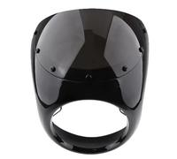 Saute Vent Moto Pare-Brise De Phare Avant De Moto en Plastique Universel pour Café pour Racer Rétro Pare Brise Moto