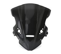Saute Vent Moto pour 675SR pour 675SR-R pour 675SRR Moto Rise Pare-Brise Déflecteurs de Vent Bouclier Protecteur Pare Brise(Noir)