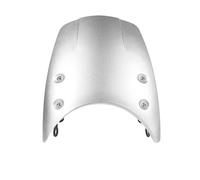 Saute Vent Moto pour BMW pour R Nine T pour Scrambler R9T 2022 Pare-Brise en Aluminium pour Moto Pare Brise Moto(Argent)