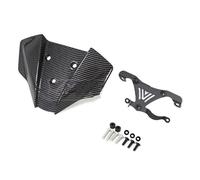 Saute Vent Moto pour Duke 390 125 pour Duke 390 pour Duke 125 2017-2023 Pare-Brise Avant De Moto Déflecteurs De Vent Pare Brise Moto(Water Transfer)
