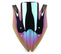 Saute Vent Moto pour Kawasaki Z1000 2007 2008 2009 Z 1000 07 08 09 Pare-Brise en Plastique ABS pour Moto Pare Brise Moto(Deep-Iridium)