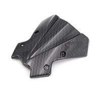 Saute Vent Moto pour Kawasaki Z900 Z650 Z 650, Z 900 2020 Pare-Brise Sport pour Moto Déflecteur d'air Pare Brise Moto(Carbon Fiber)