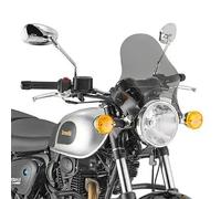 Saute-vent petit modèle + kit fixation Givi Noir TU