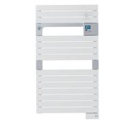 SAUTER Asama Radiateur Sèche-serviettes électrique - 500 watts - LCD - Programmable - Barres plates