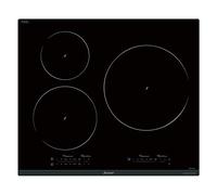 Sauter Plaque à induction SPI9544B 3 foyers 7400 W 60 cm Noir
