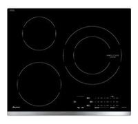 Sauter SPI4360X - Table de cuisson à induction - 3 plaques de cuisson - Niche - largeur : 56 cm - profondeur : 49 cm - NOIR Noir, Noir G