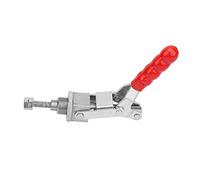 Sauterelle de serrage inox pince à clamper 220 mm - fermeture à levier rapide, force stable, prise ergonomique - attache capot idéale pour assemblage et industrie (GH-36224 Un vendu)