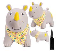 Sauterelle en caoutchouc pour enfants avec pompe jouet sauteur bébé 1er...