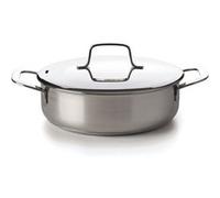 Sauteuse 2 anses et son couvercle Maestro 24 cm - Beka - Argent - Inox inox G