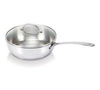 SAUTEUSE 24CM INOX AVEC COUVERCLE BELVIA BEKA inox G