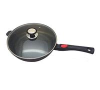 Sauteuse 28 cm revêtement façon pierre + Couvercle - Espace Cuisine