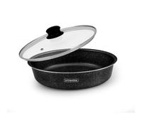 Sauteuse Aluminium 24 Cm Avec Couvercle Stoned_St24_Tfi Kitchencook