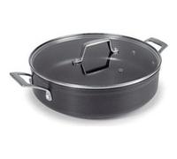 Sauteuse anti-adhésive 24cm + couvercle Lacor 48624 noir G