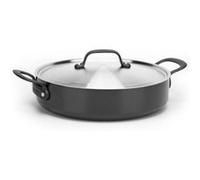 GreenPan Sauteuse Craft 24 cm 4,9 L – céramique anodisée antiadhésive, sans PFAS, induction, noir