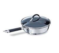 Sauteuse antiadhésive inox et couvercle Rapid Cook 24 cm Mathon