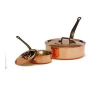 Sauteuse avec couvercle 16 cm - Baumalu - Cuivre / Bronze - Cuivre Cuivre G
