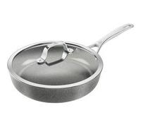 BALLARINI Salina Sauteuse avec couvercle, 28 cm, revêtement céramique antiadhésif avec apprêt dur en titane, poêle en céramique anti-rayures pour tous les types de feux, compatible avec l'induction,