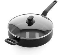 Sauteuse avec couvercle Essence 28 cm - Greenpan - Noir - Aluminium Noir G