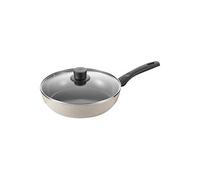 Sauteuse avec Couvercle Ledro, 28 cm, Aluminium, Revêtement céramique, Sable Ballarini