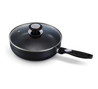 Sauteuse avec couvercle Pro induc 24 cm - Beka - Noir - Aluminium noir G