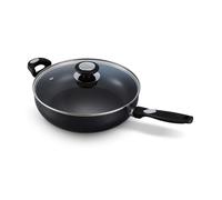 Sauteuse avec couvercle Pro induc 28 cm - - Noir - Aluminium
