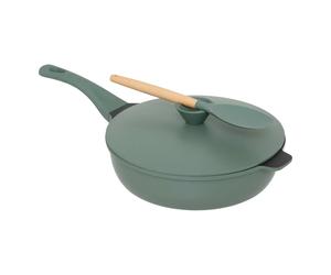 Sauteuse Avec Panier Vapeur "Kirk" 28cm Vert