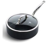 Sauteuse Barcelona pro 24 cm et son couvercle - Greenpan - Noir - Céramique Noir G