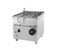 Sauteuse basculante manuelle électrique 80 l fond en inox BR 90/80 E/N Redfox Inox