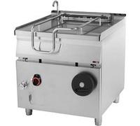 Sauteuse basculante manuelle électrique 80 l fond en inox BR 90/80 E/N Redfox Inox