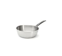 Sauteuse - DE BUYER - 24 cm - Acier inox 18/10 - Compatible tous feux - Design sobre