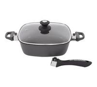 Sauteuse carree moove avec couvercle + 3 poignees Schumann SSE2302800 Incolore G