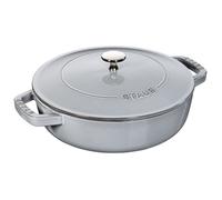 Staub Sauteuses Sauteuse Chistera 24 cm, Fonte