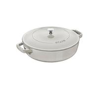 STAUB Poêle à frire en fonte Chistera Staub Ø28 cm White truffle