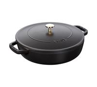 STAUB Poêle à frire en fonte Chistera Staub Ø24 cm Noir