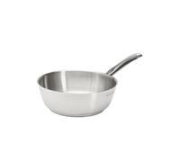 Sauteuse - DE BUYER - 24 cm - Acier inox 18/10 - Compatible tous feux - Design sobre